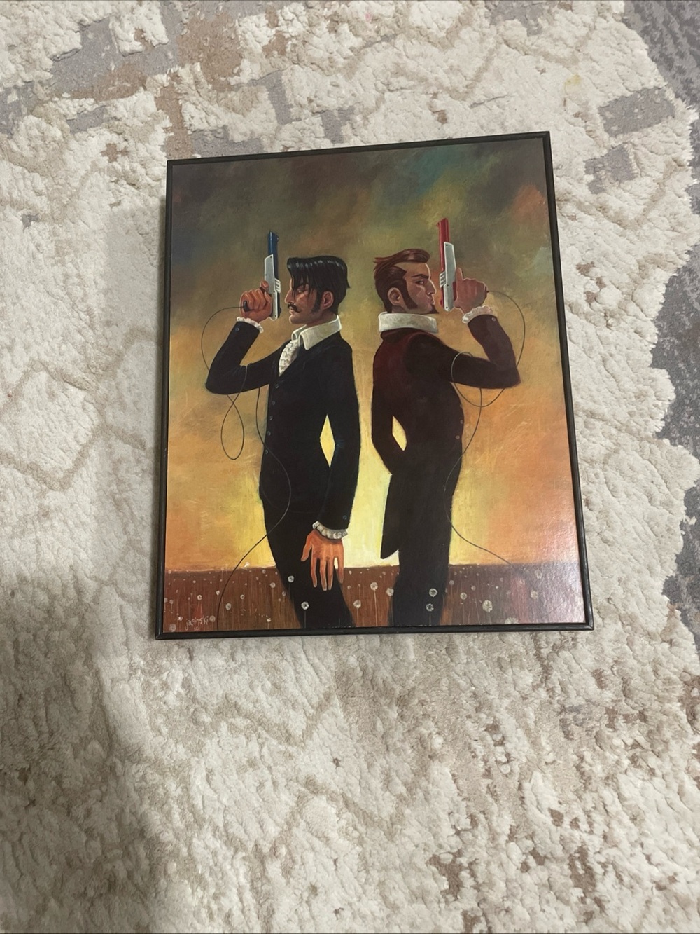 The Duel Aaron Jasinski Fantasy Art Print 30x25 Cm